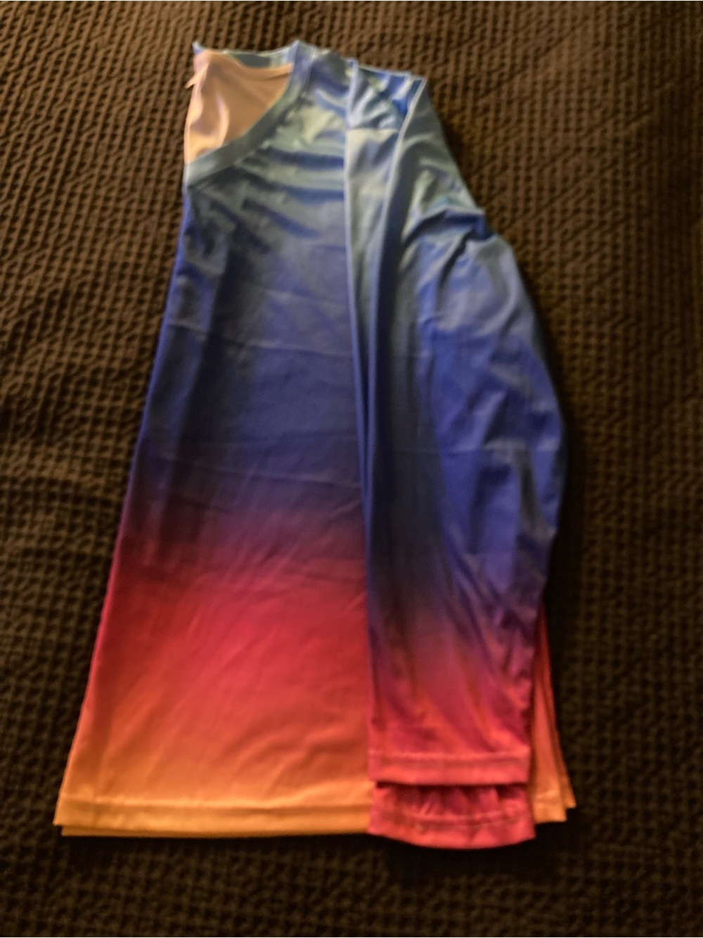 Gradient Blue to Pink Women's Skirt